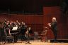 Pierre Fréchette dirige ... - Les Rhapsodes interprètent O Jesu Christe, sous la baguette de Pierre Fréchette. - Photo : Ariane Moisan.